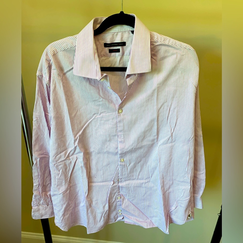 John Varvatos men’s dress shirt 17.5 32/33